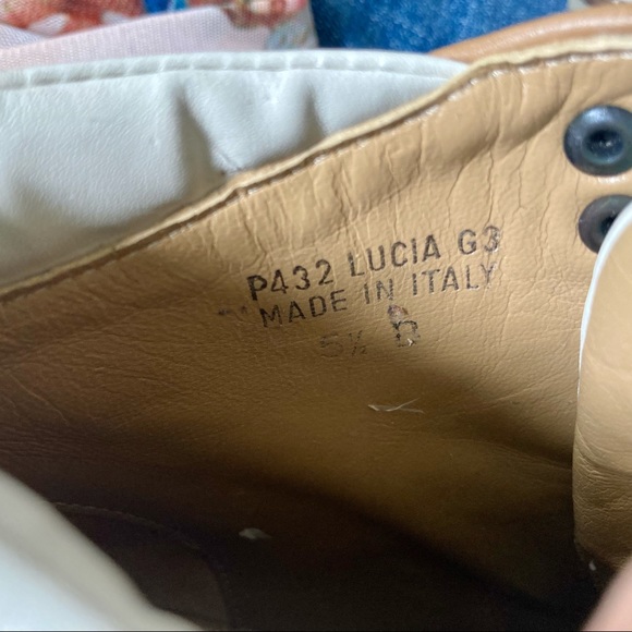 Coach Lucia Ivory Lace-Up Booties - Picture 11 of 14